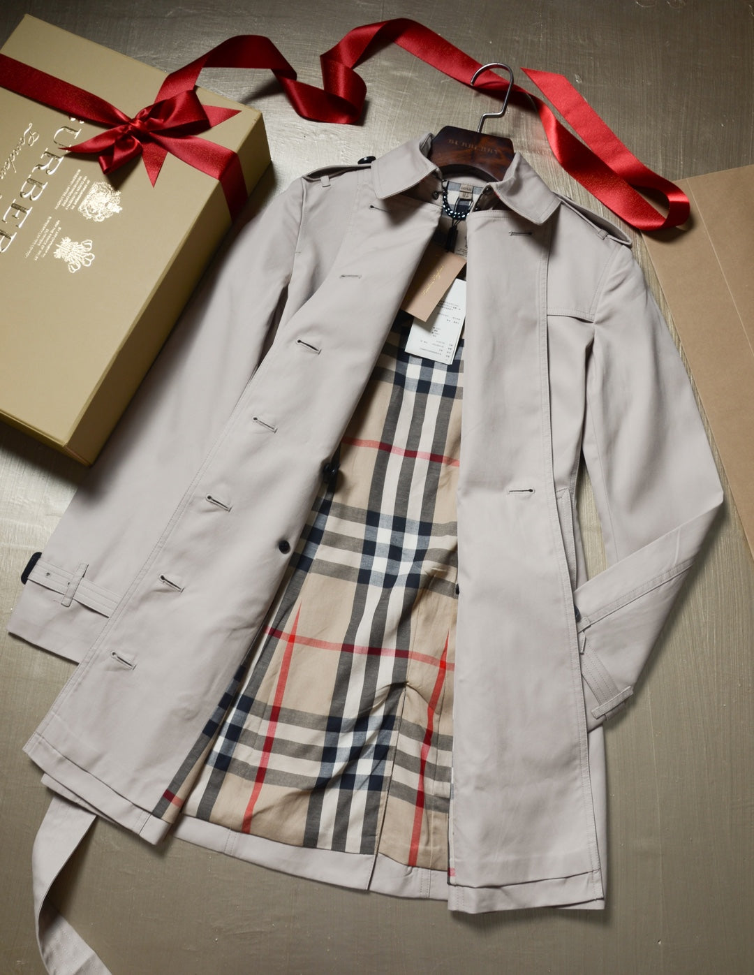 Burberry long coat