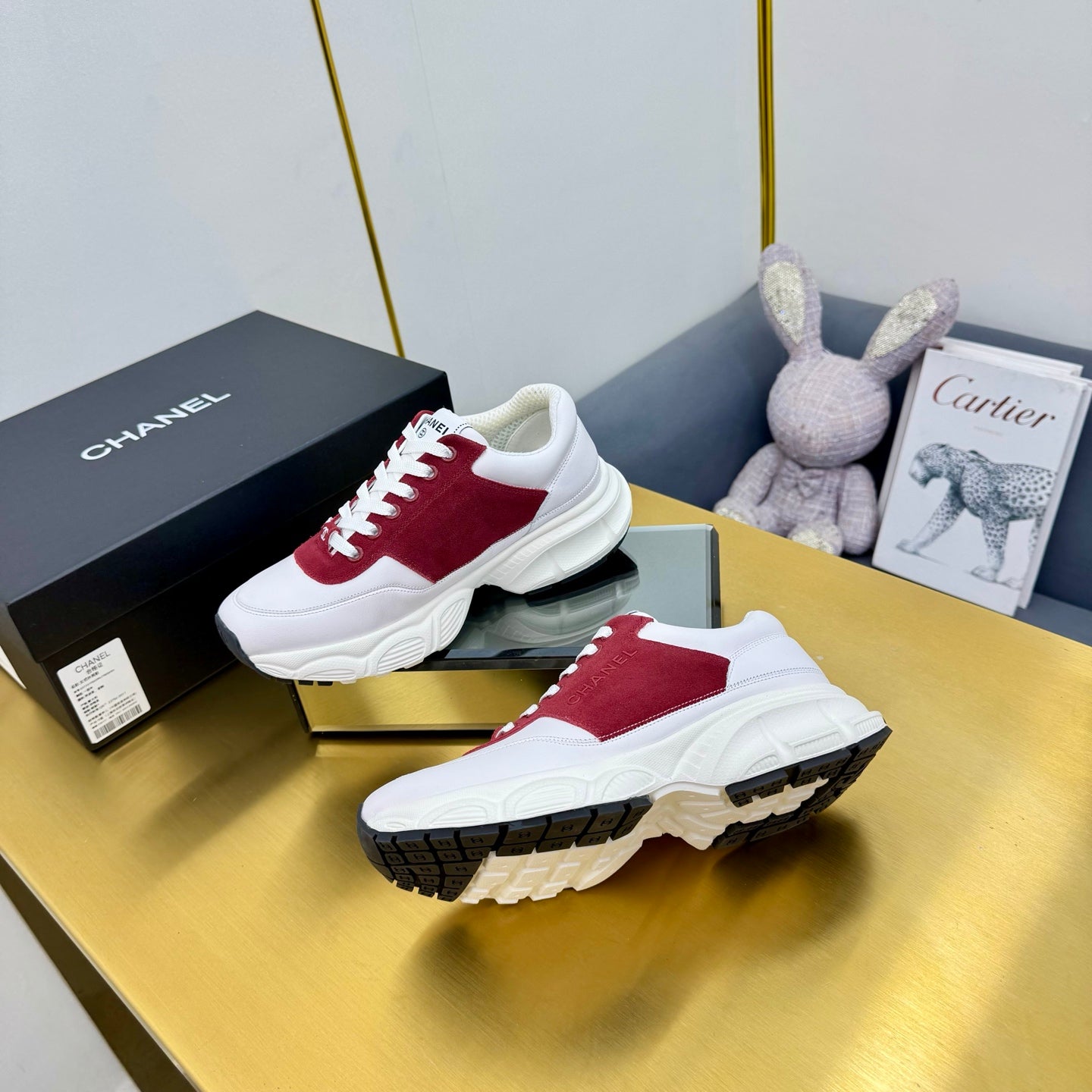 Chanel old daddy sneakers