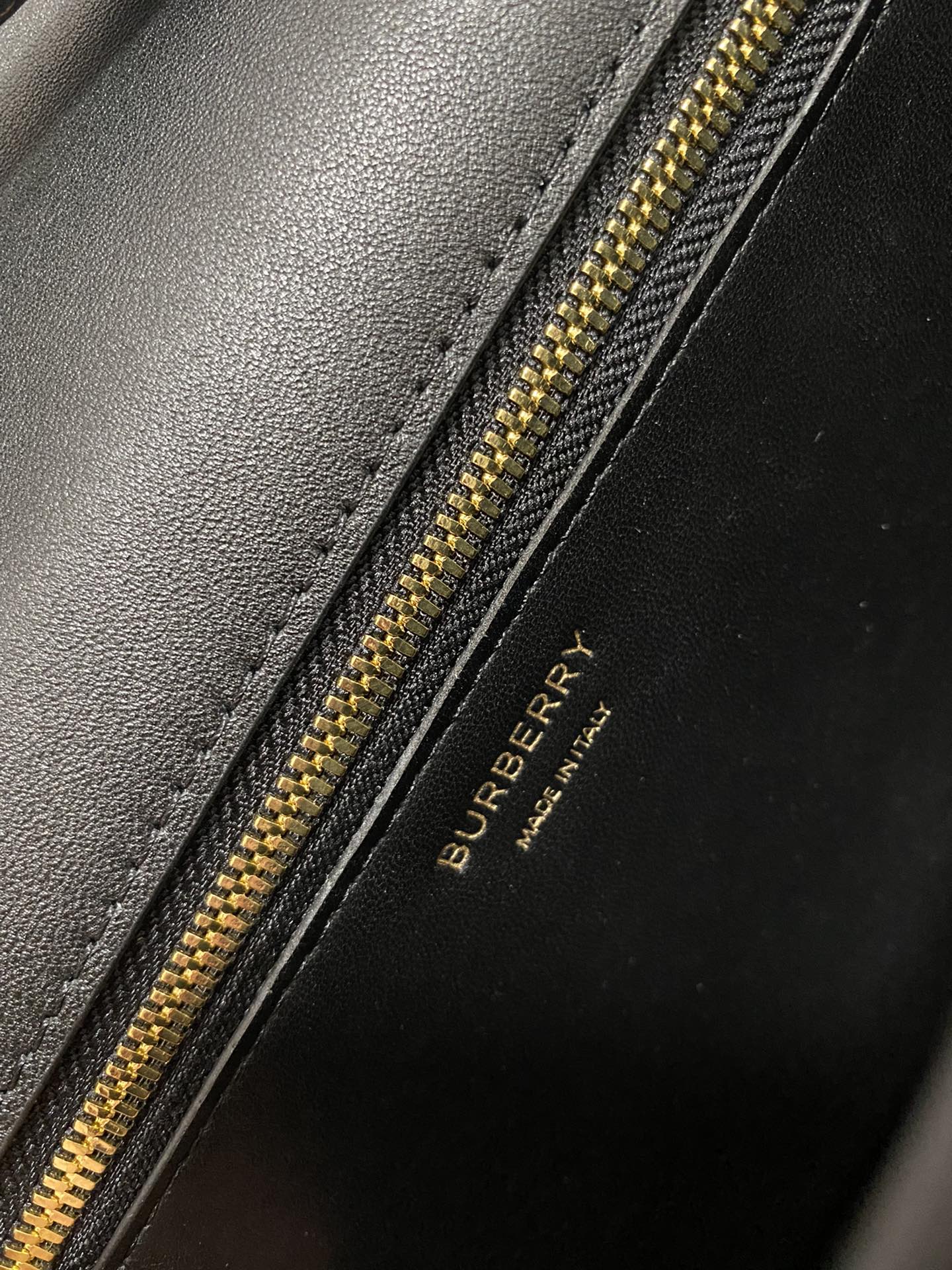 Burberry grainy leather mini TB bag