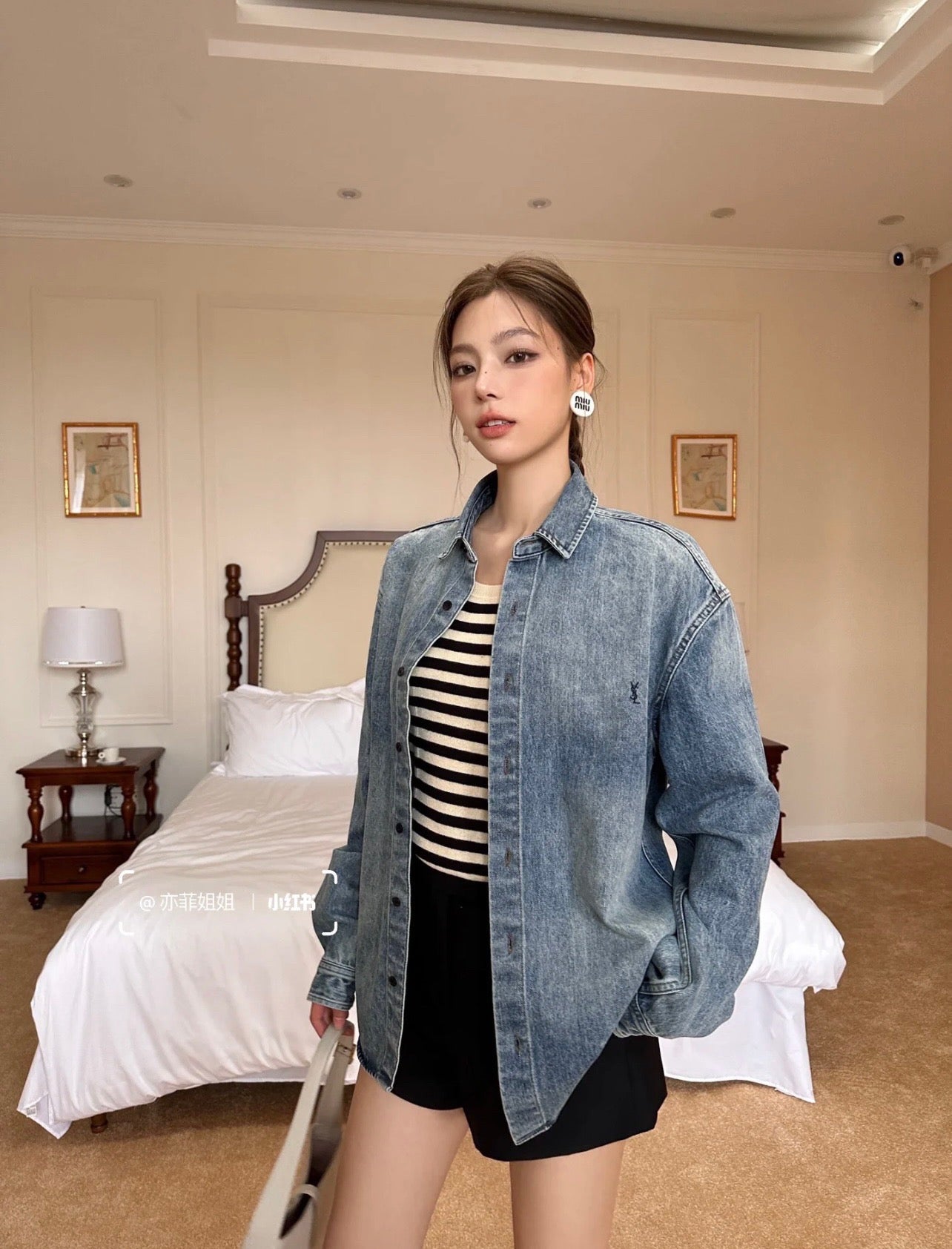Saint Laurent Denim Overshirt