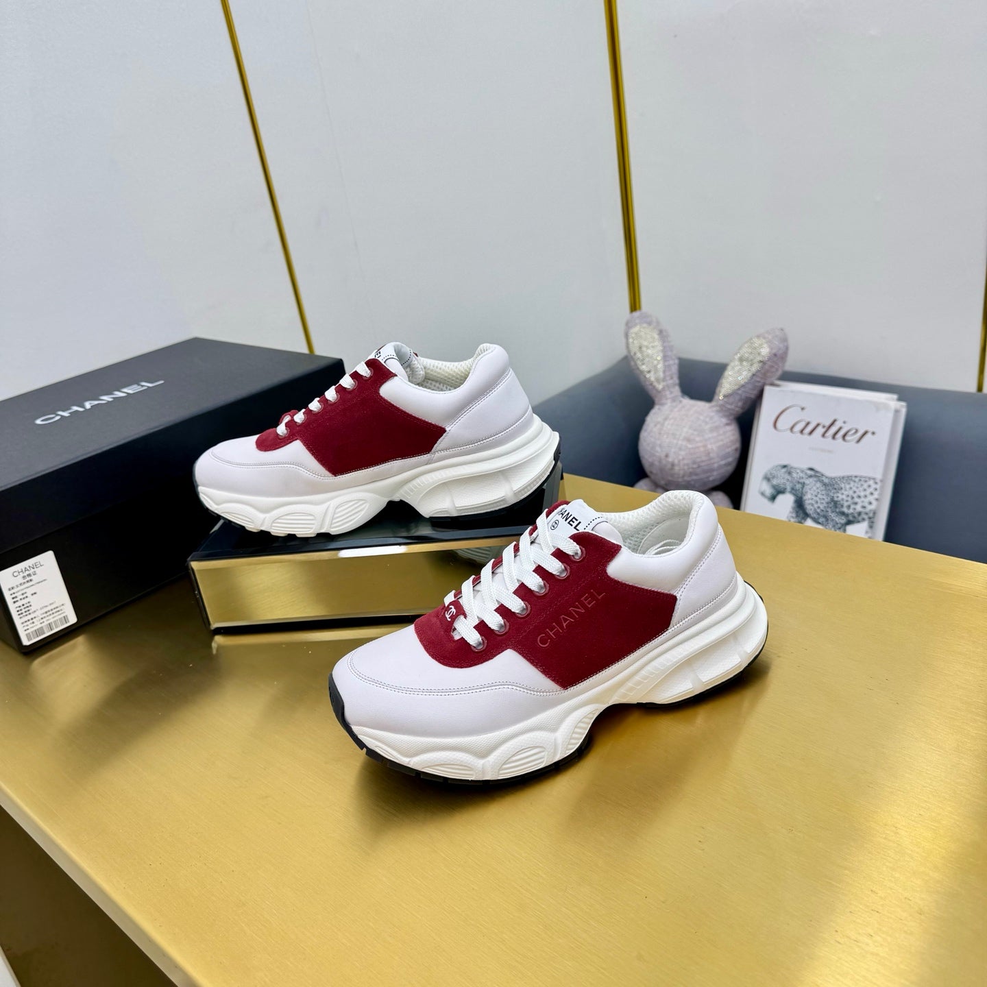 Chanel old daddy sneakers