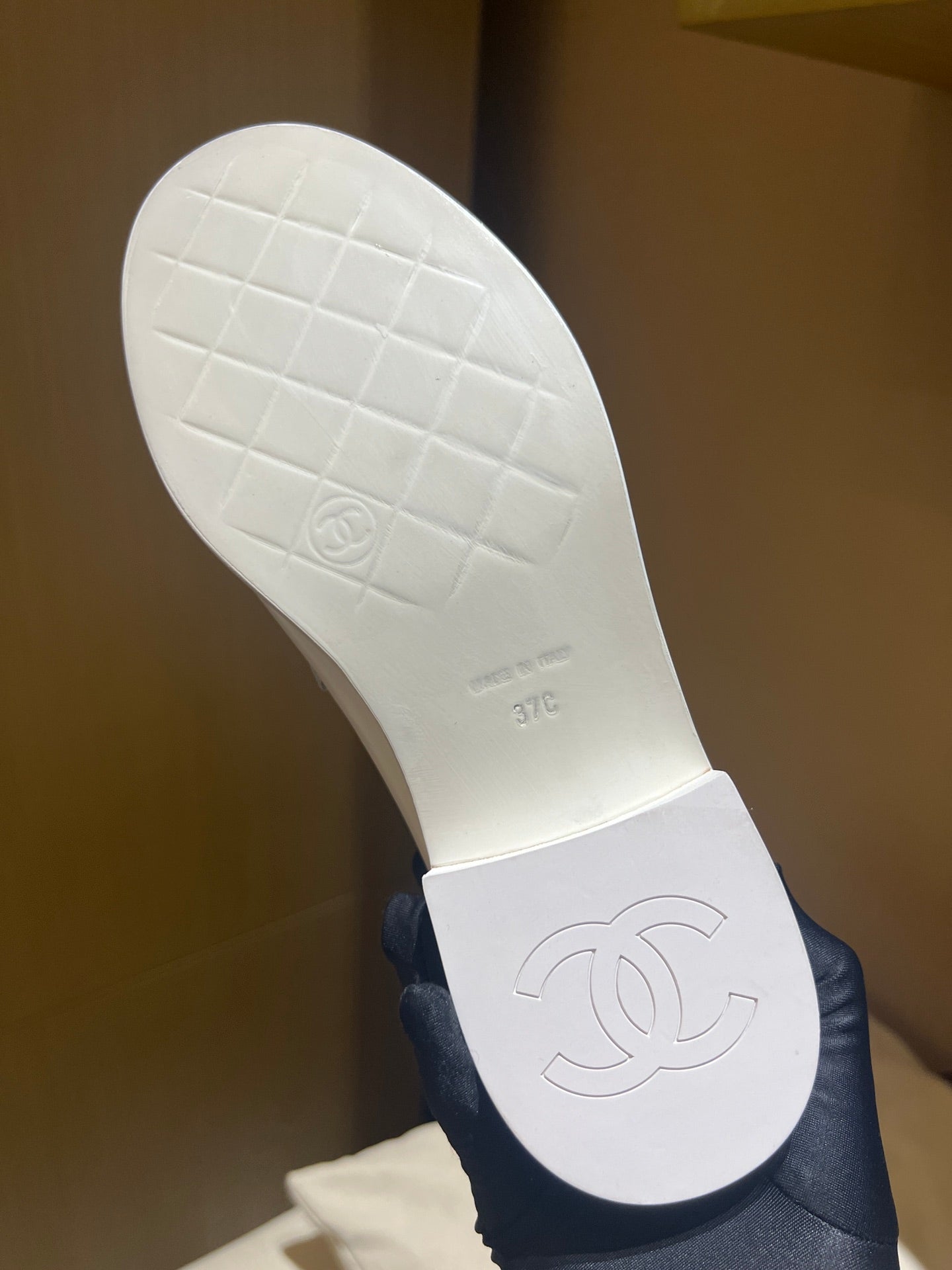 Chanel Calfskin Moccasins