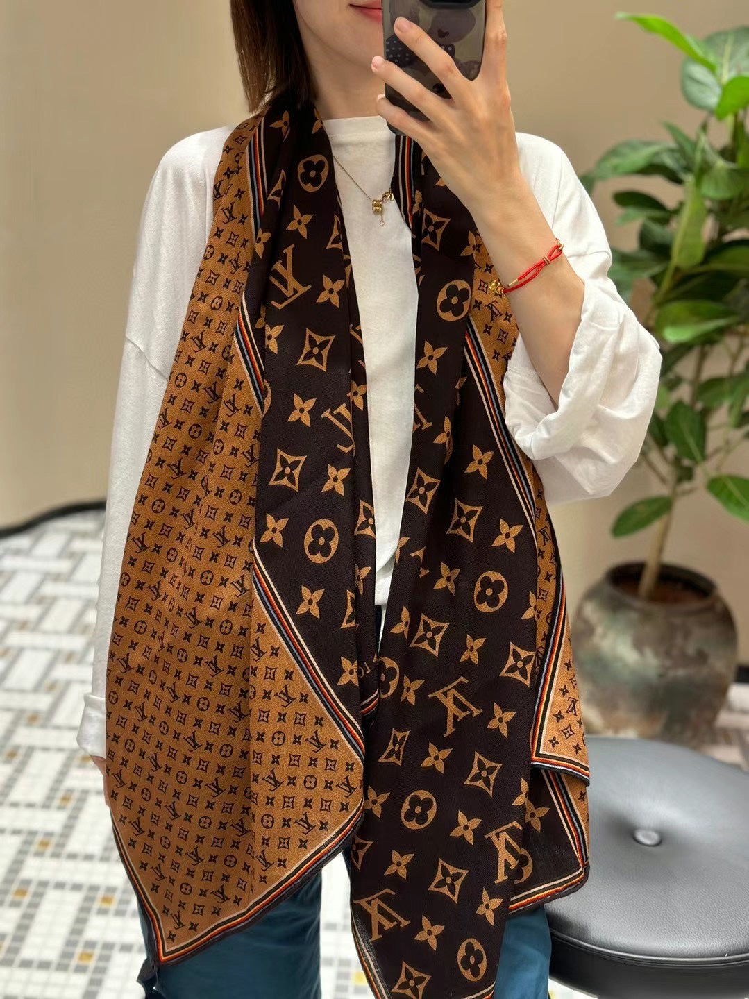 Louis Vuitton scarf
