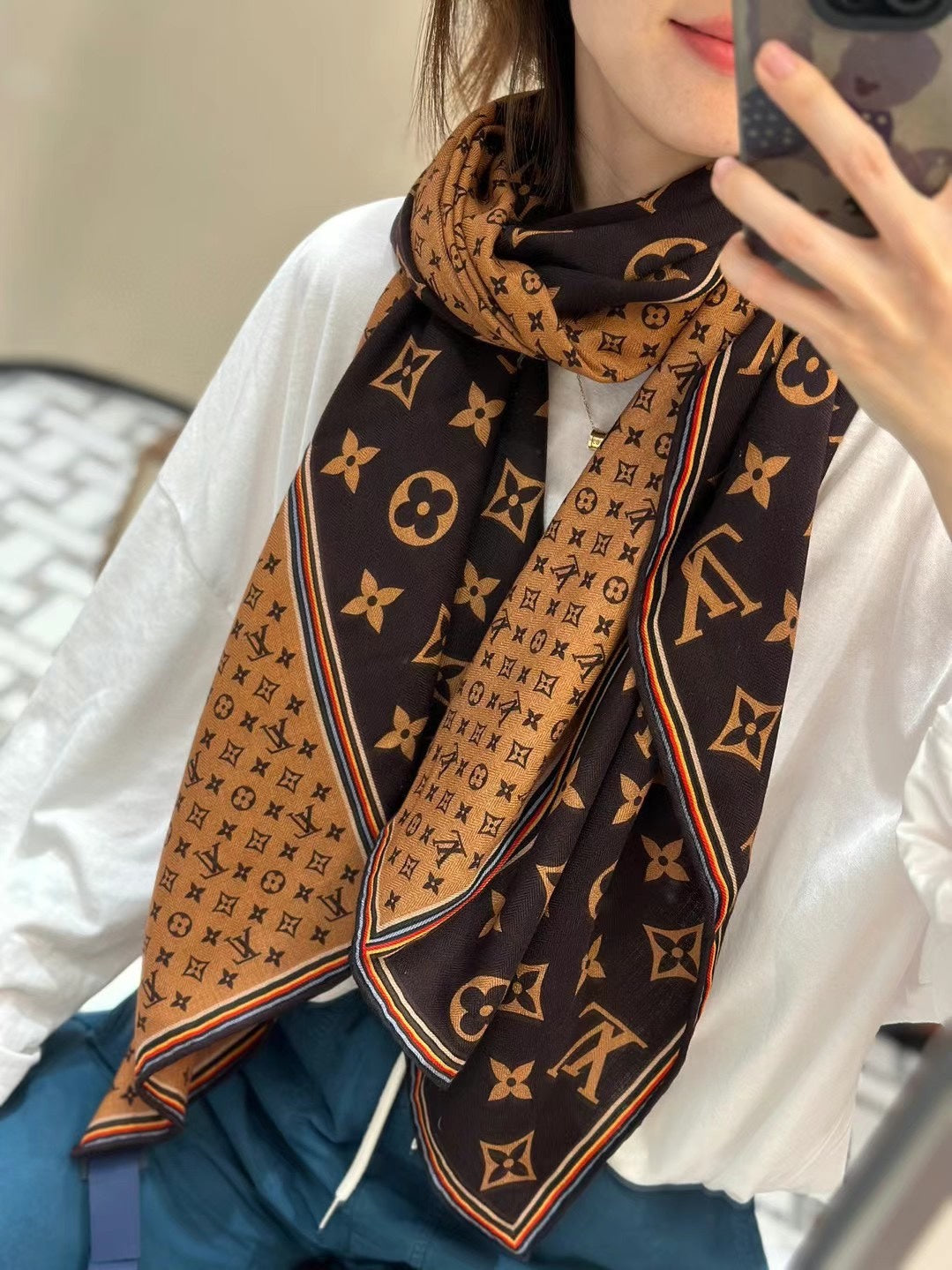 Louis Vuitton scarf