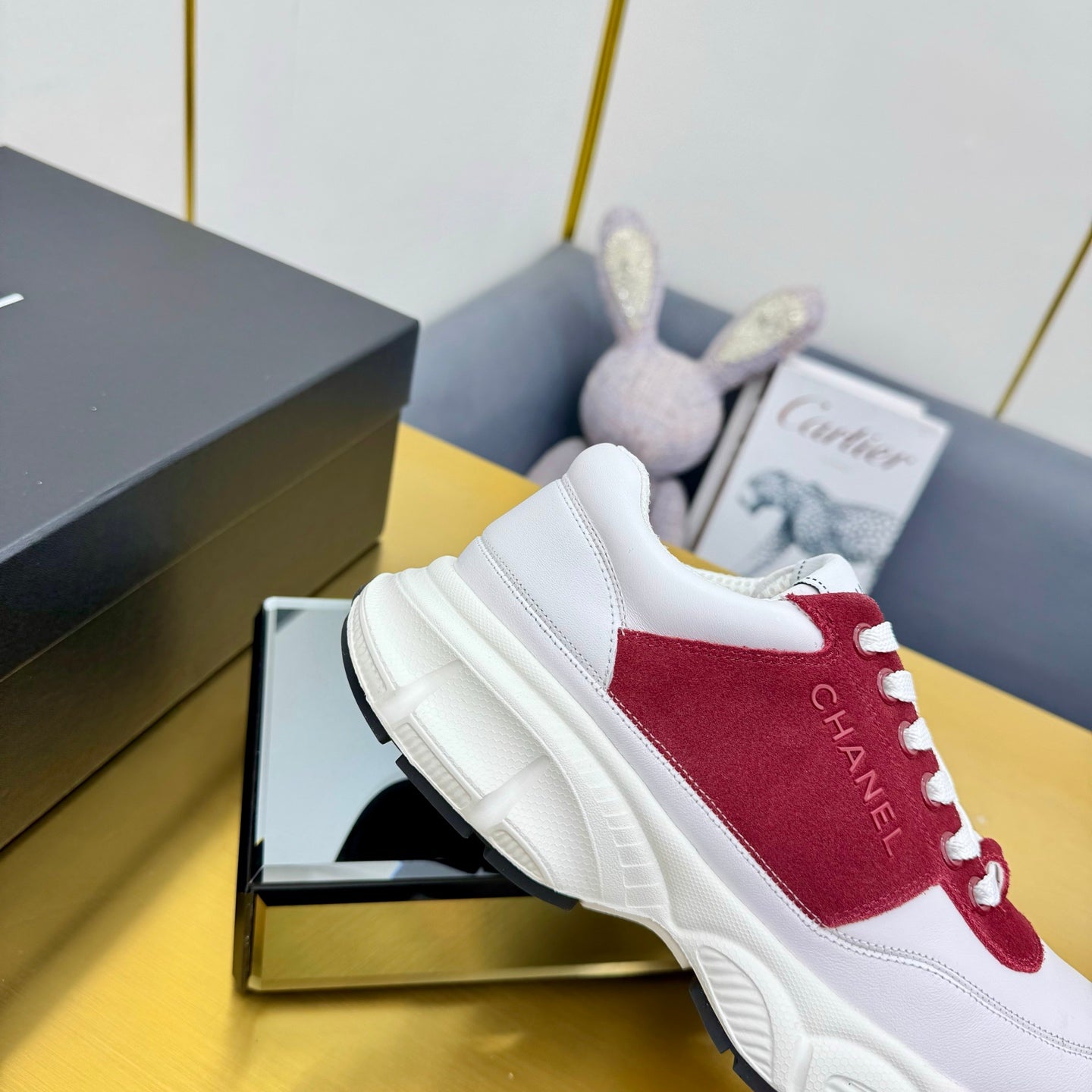 Chanel old daddy sneakers