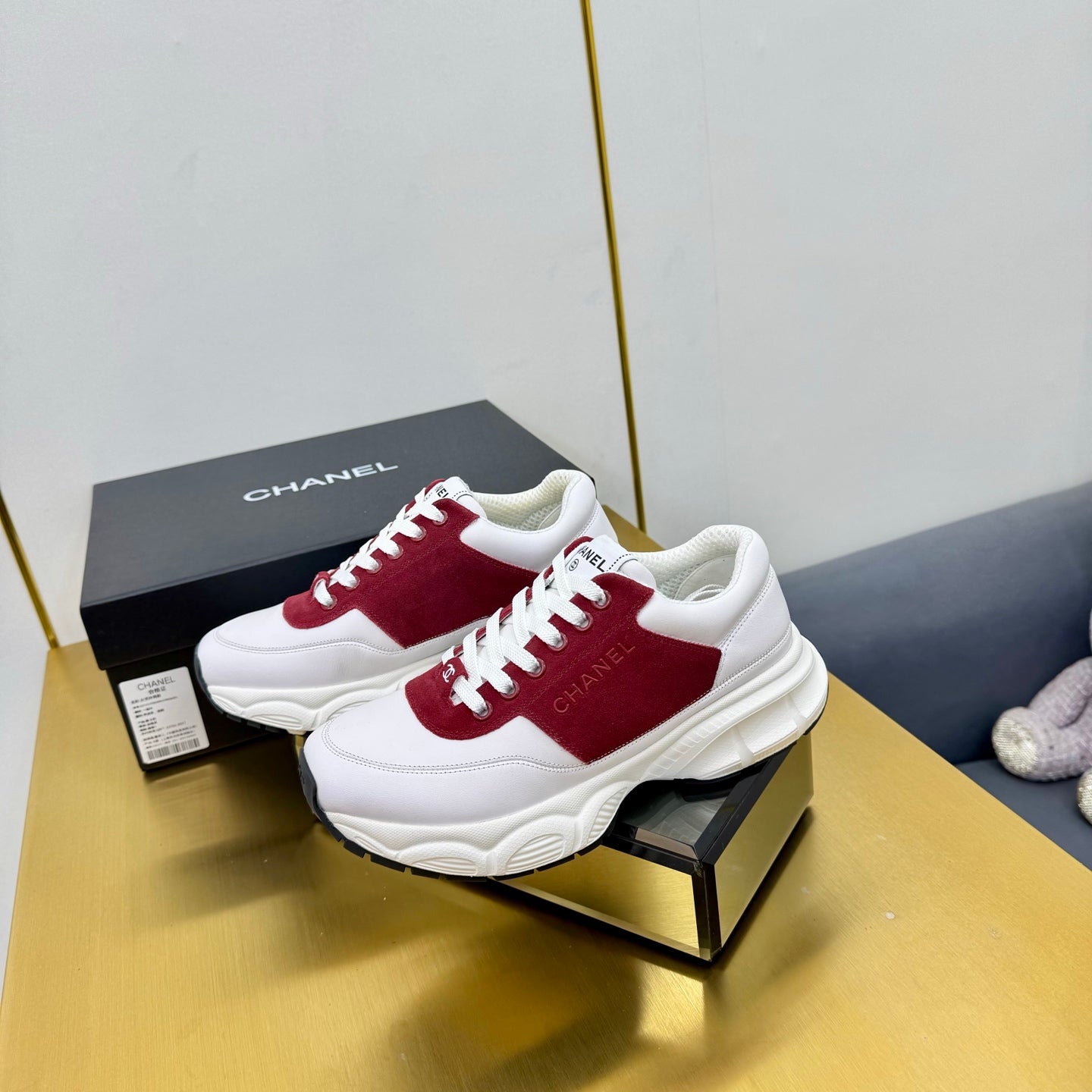 Chanel old daddy sneakers