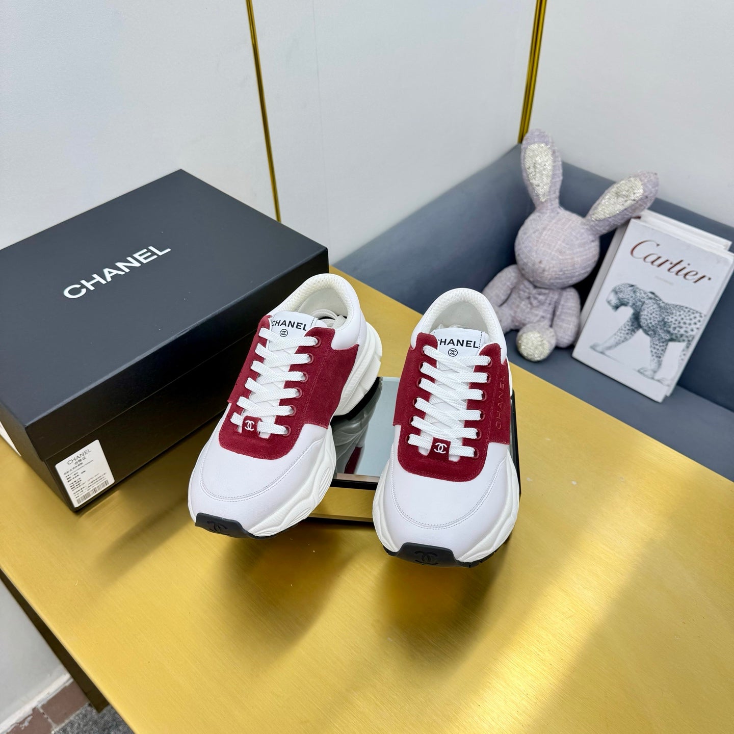 Chanel old daddy sneakers