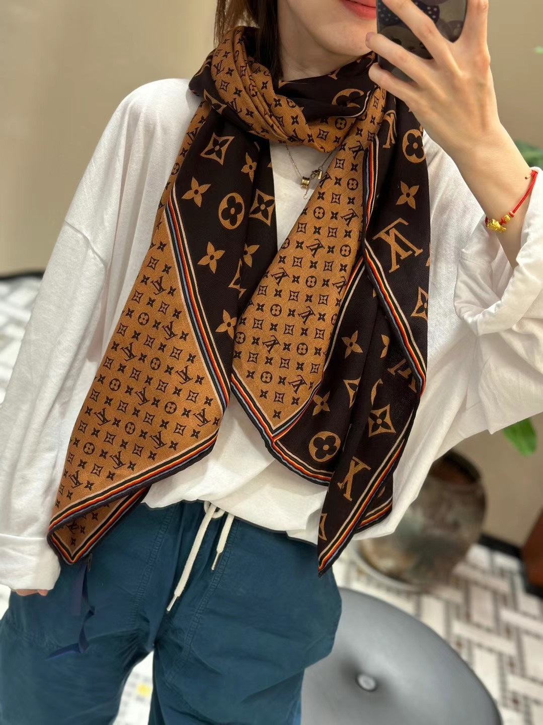 Louis Vuitton scarf