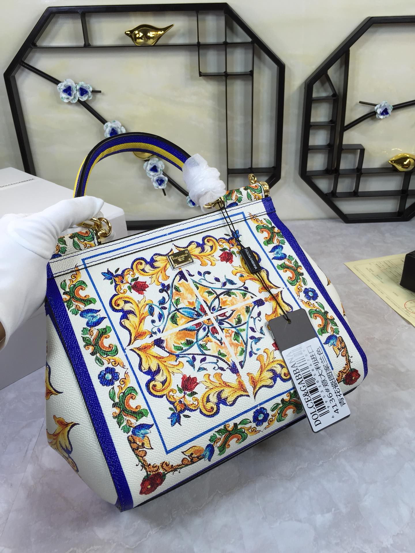 Dolce & Gabbana Medium Sicil Handbag