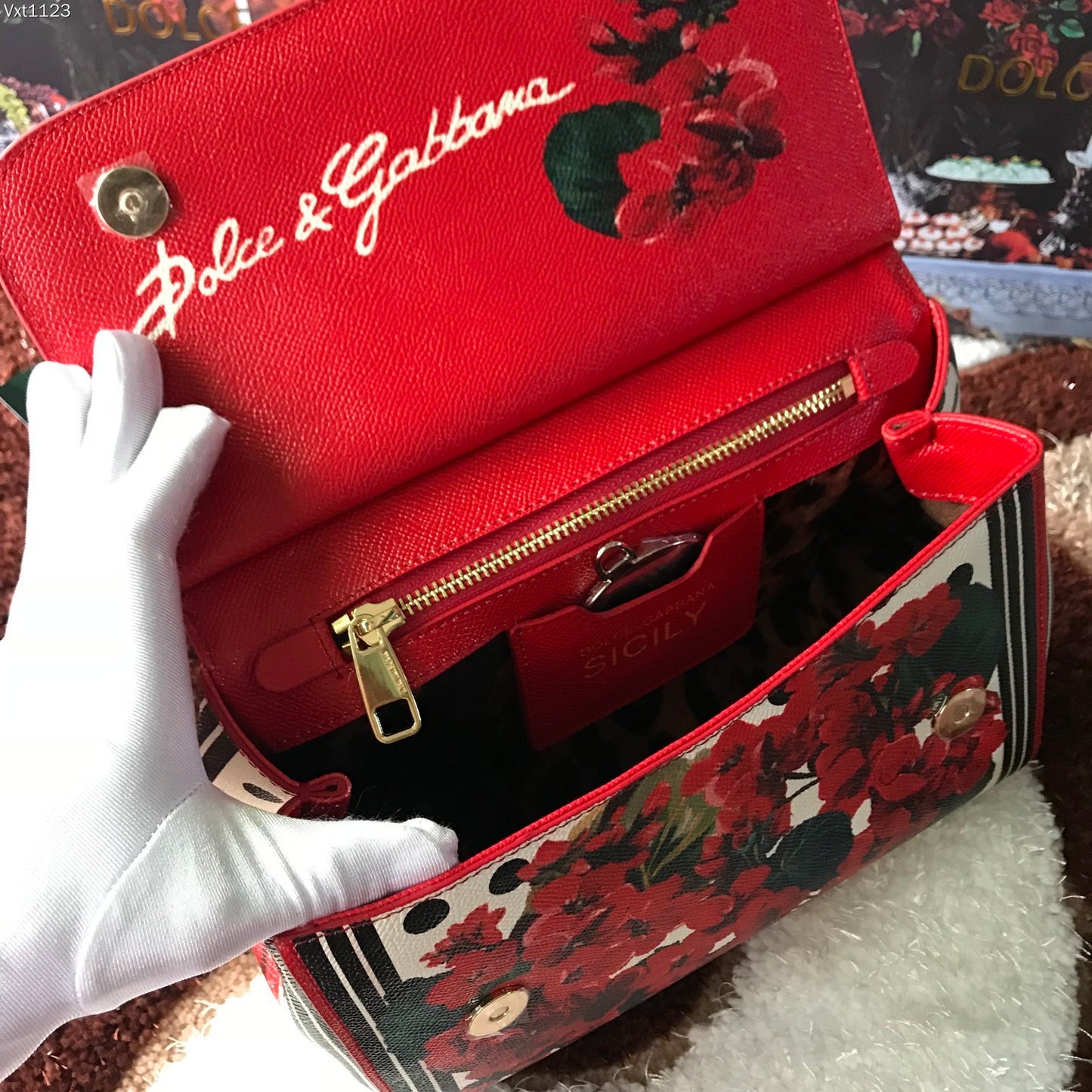 Dolce & Gabbana Medium Sicil Handbag