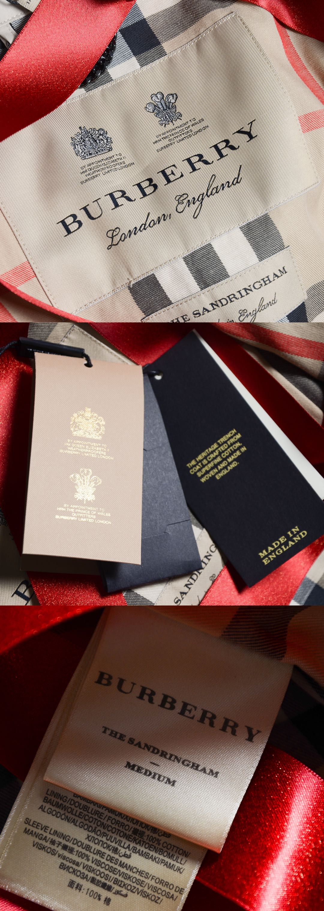 Burberry long coat
