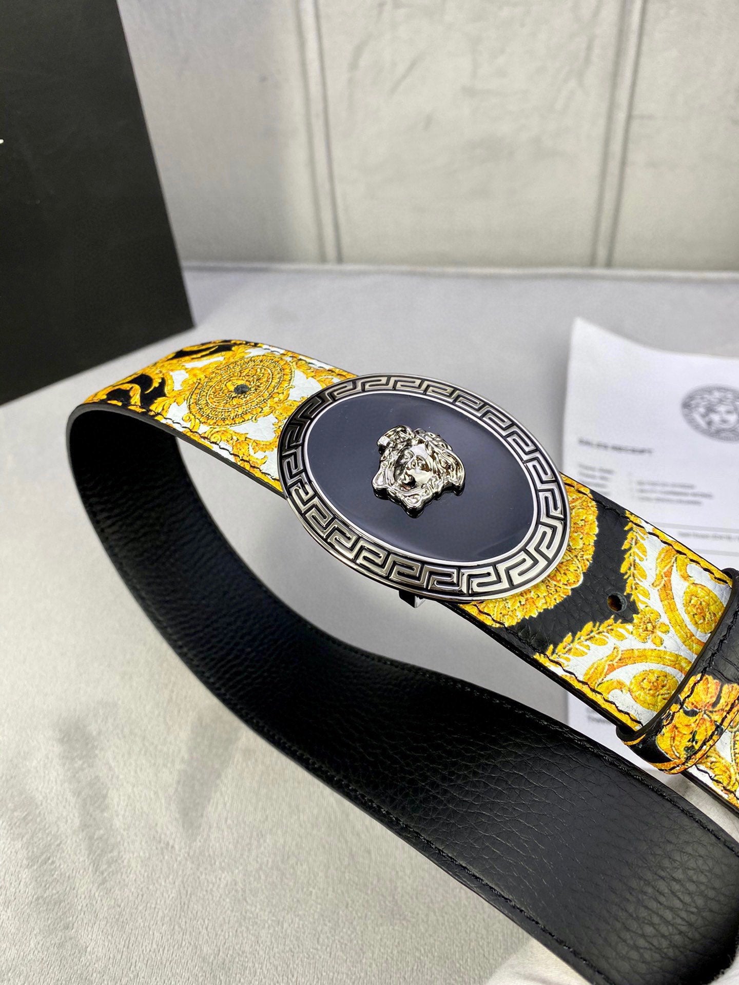 Versace leather Belt