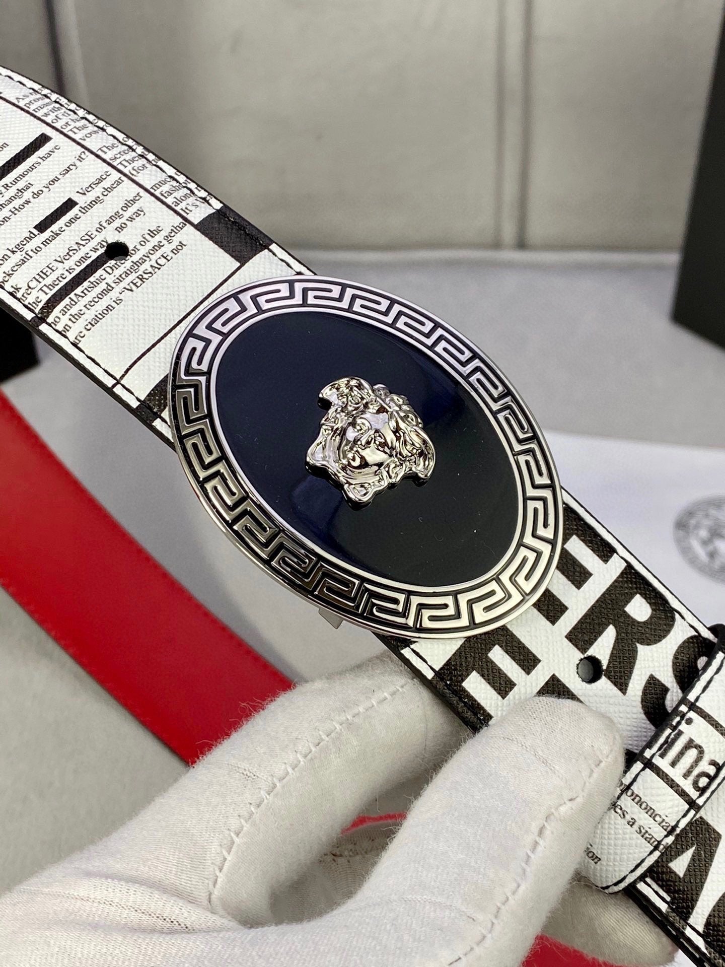 Versace leather Belt