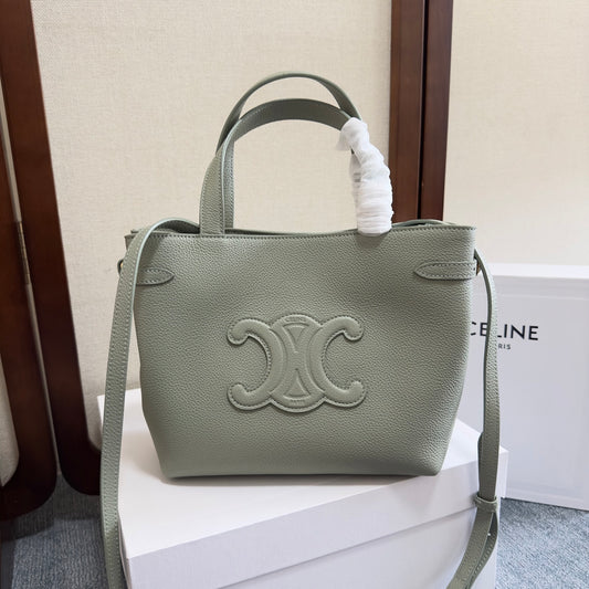 Celine Mini Cabas Anais Cuir Triomphe In Grained Calfskin Leather
