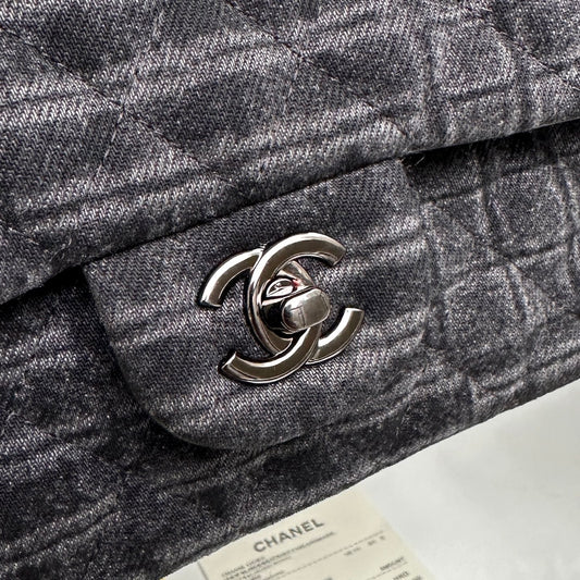 Chanel Pre-owned, Quilted Denim Shoulder Bag, Women, Canvas