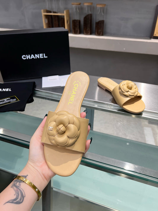 Chanel Camellia Mule