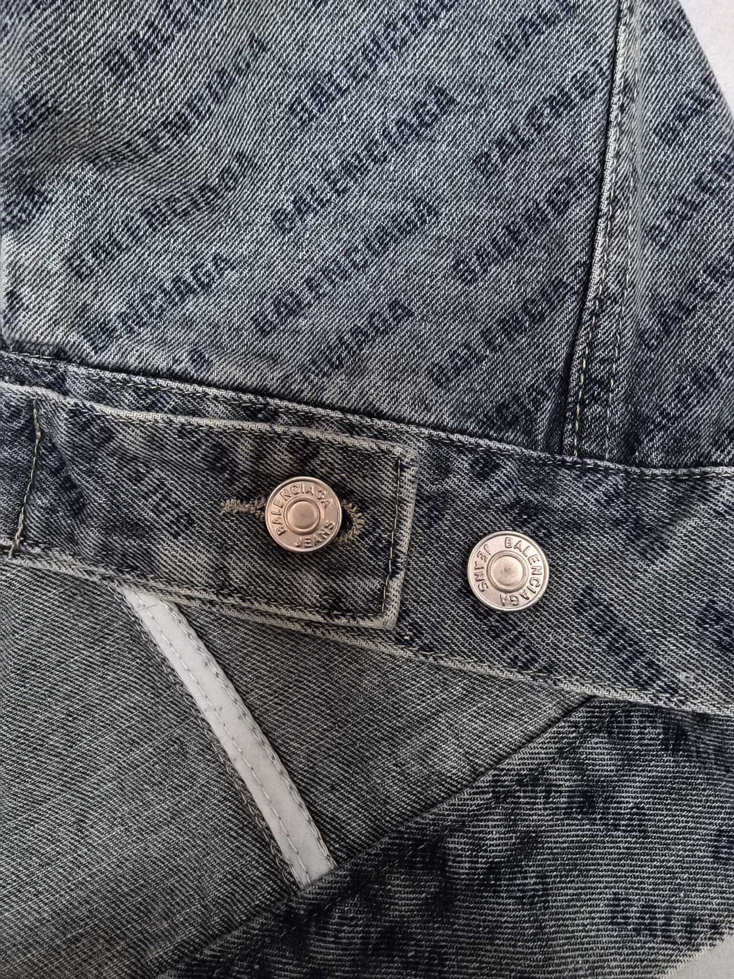 BALENCIAGA oversized Denim Jacket