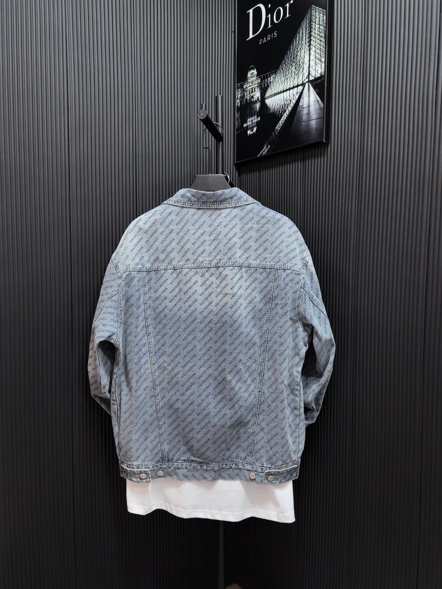 BALENCIAGA oversized Denim Jacket