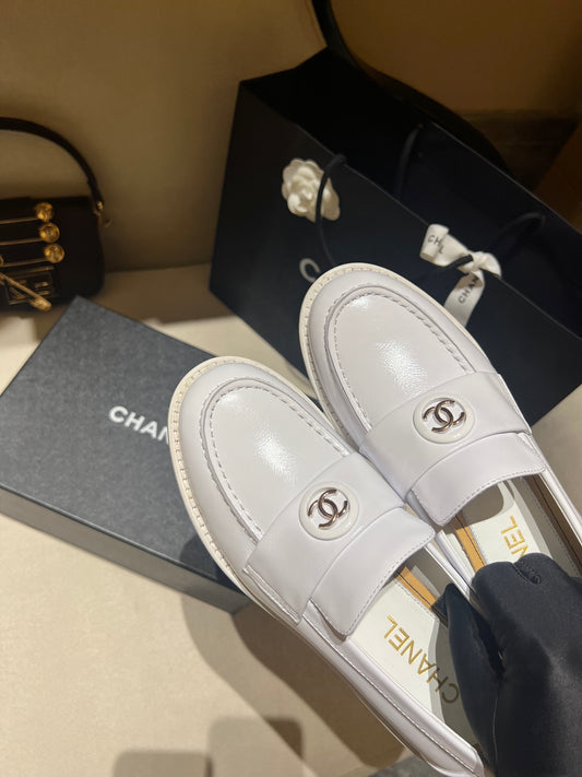 Chanel Calfskin Moccasins