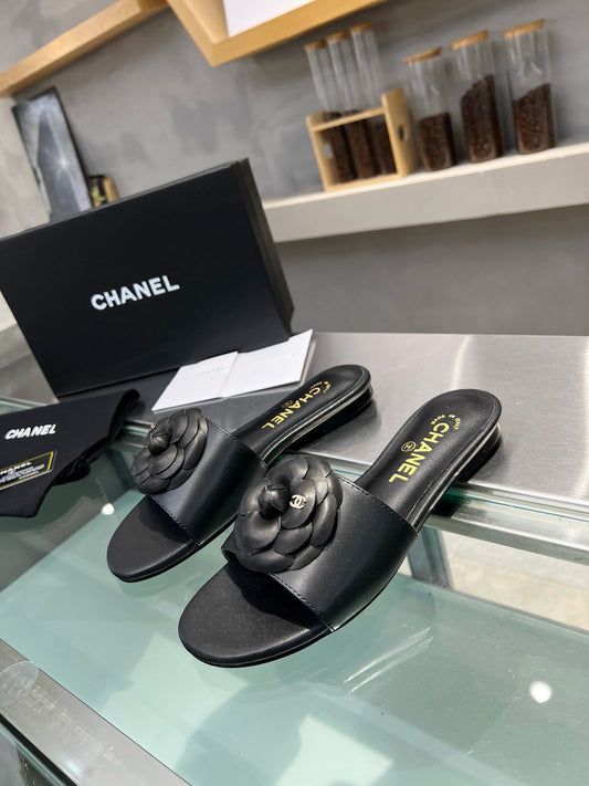 Chanel Camellia Mule