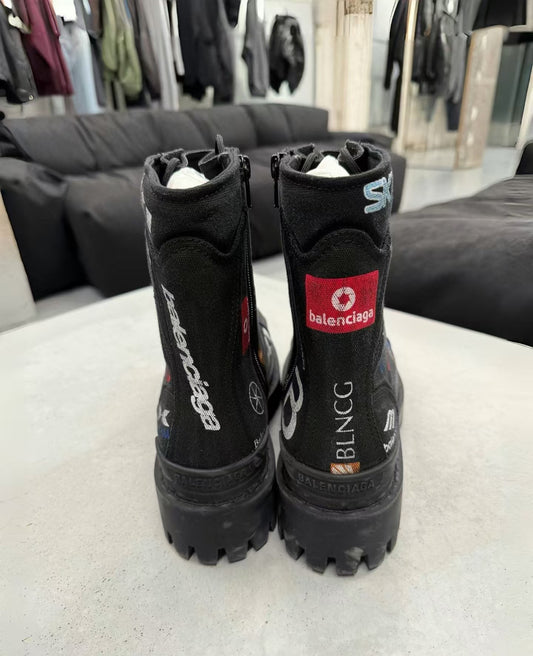 Balenciaga combat boots