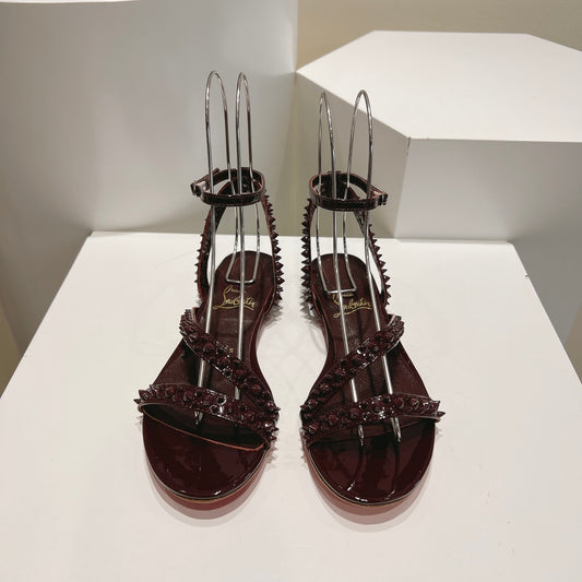 Christian Louboutin Women's So Me Spike Red Sole Sandals