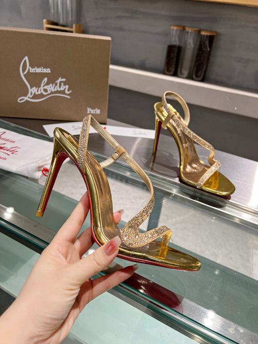 Christian Louboutin Rosalie Strass Women Sandals 100