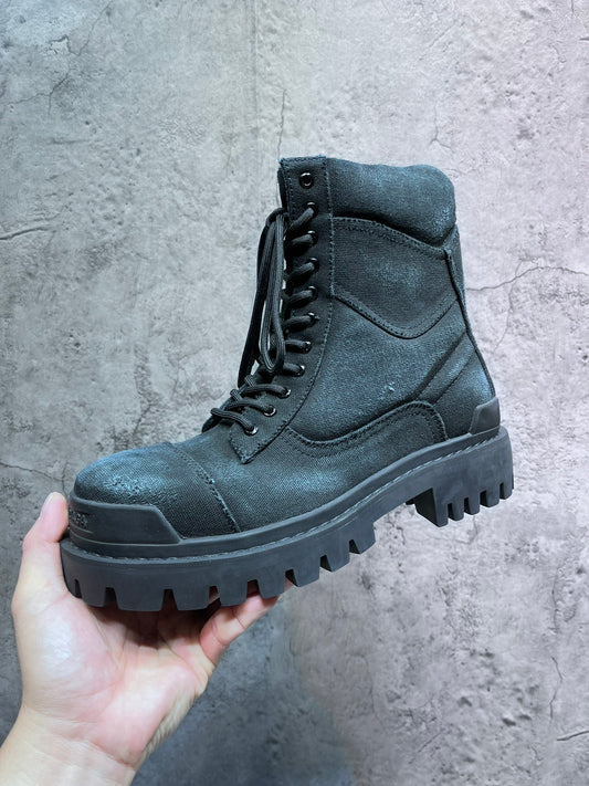 Balenciaga combat boots