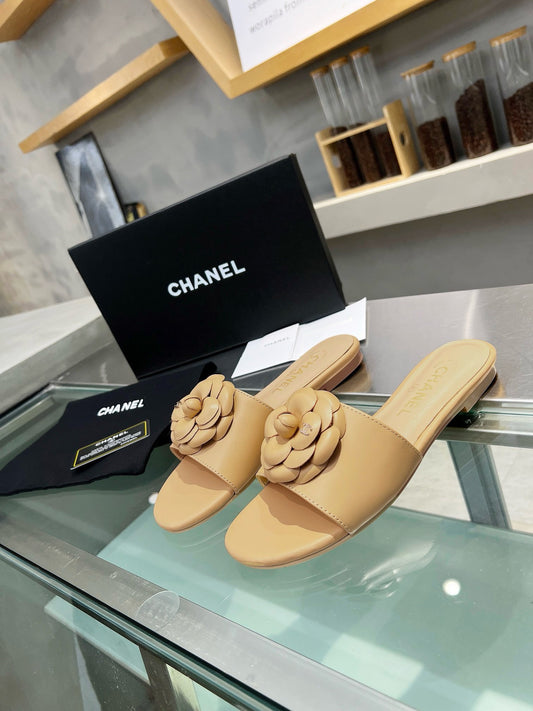 Chanel Camellia Mule