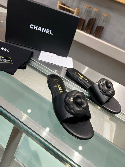 Chanel Camellia Mule