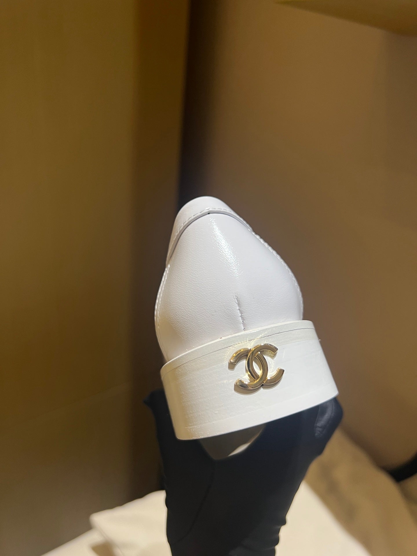 Chanel Calfskin Moccasins