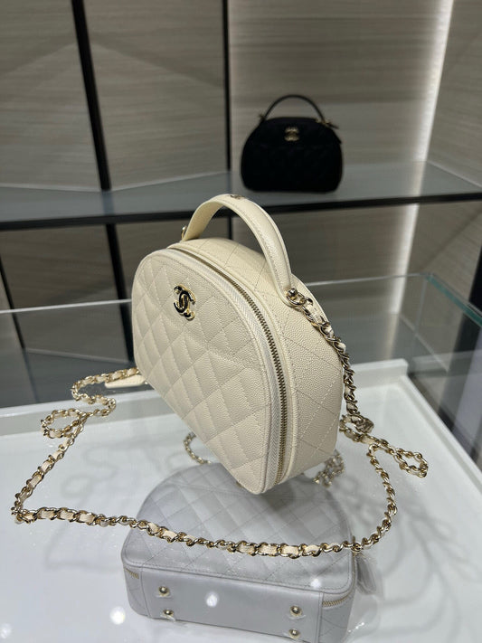 Chanel 22C Mini Round Vanity Bag