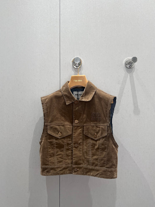 MIU MIU Denim Top