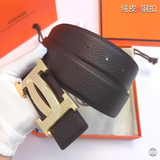 Hermes leather Belt