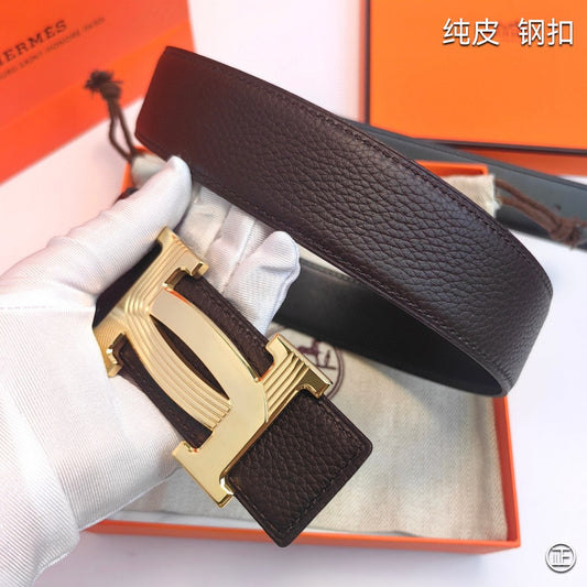 Hermes leather Belt