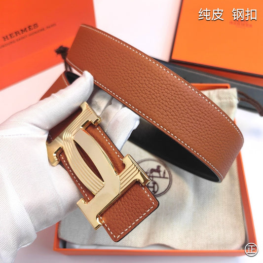 Hermes leather Belt