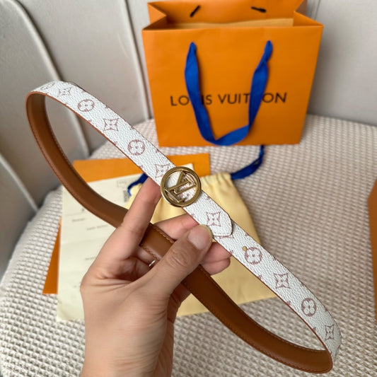 Louis Vuitton leather Belt