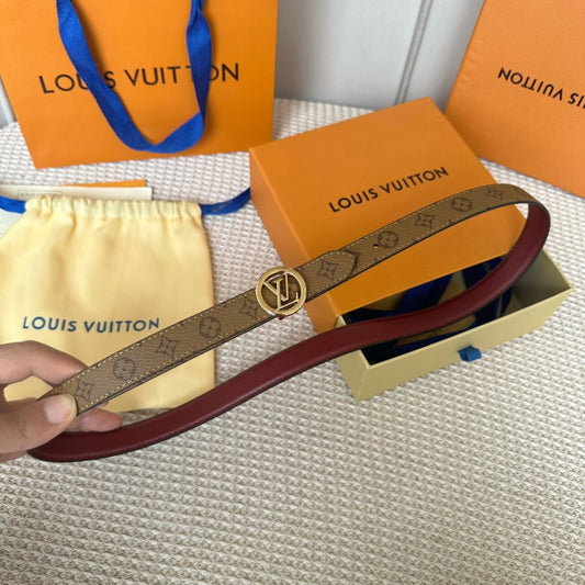 Louis Vuitton leather Belt