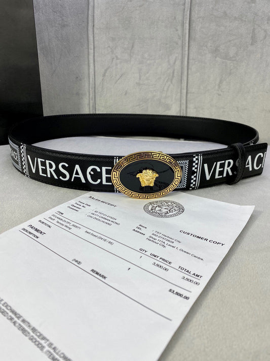 Versace leather Belt