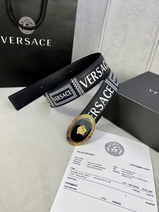 Versace leather Belt
