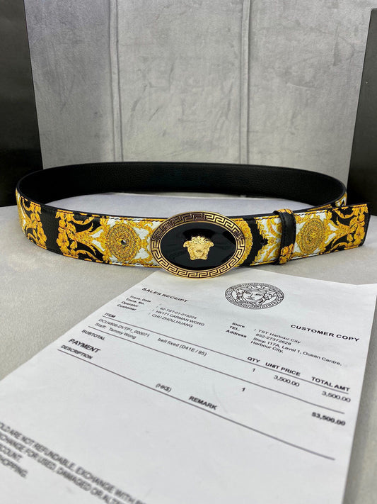 Versace leather Belt