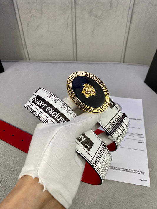 Versace leather Belt
