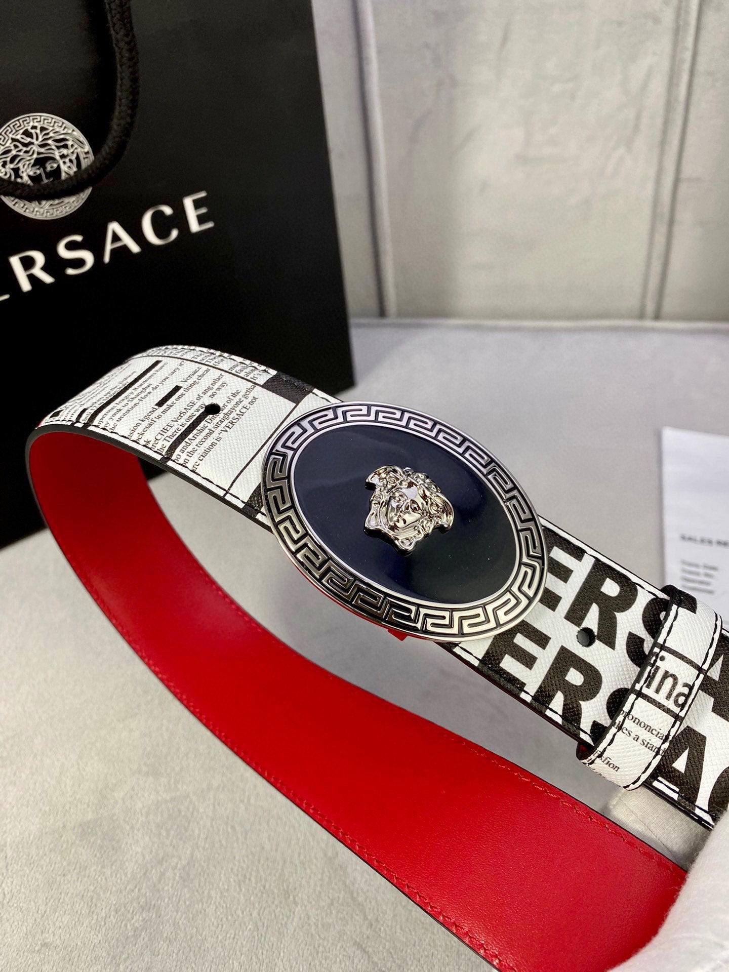 Versace leather Belt