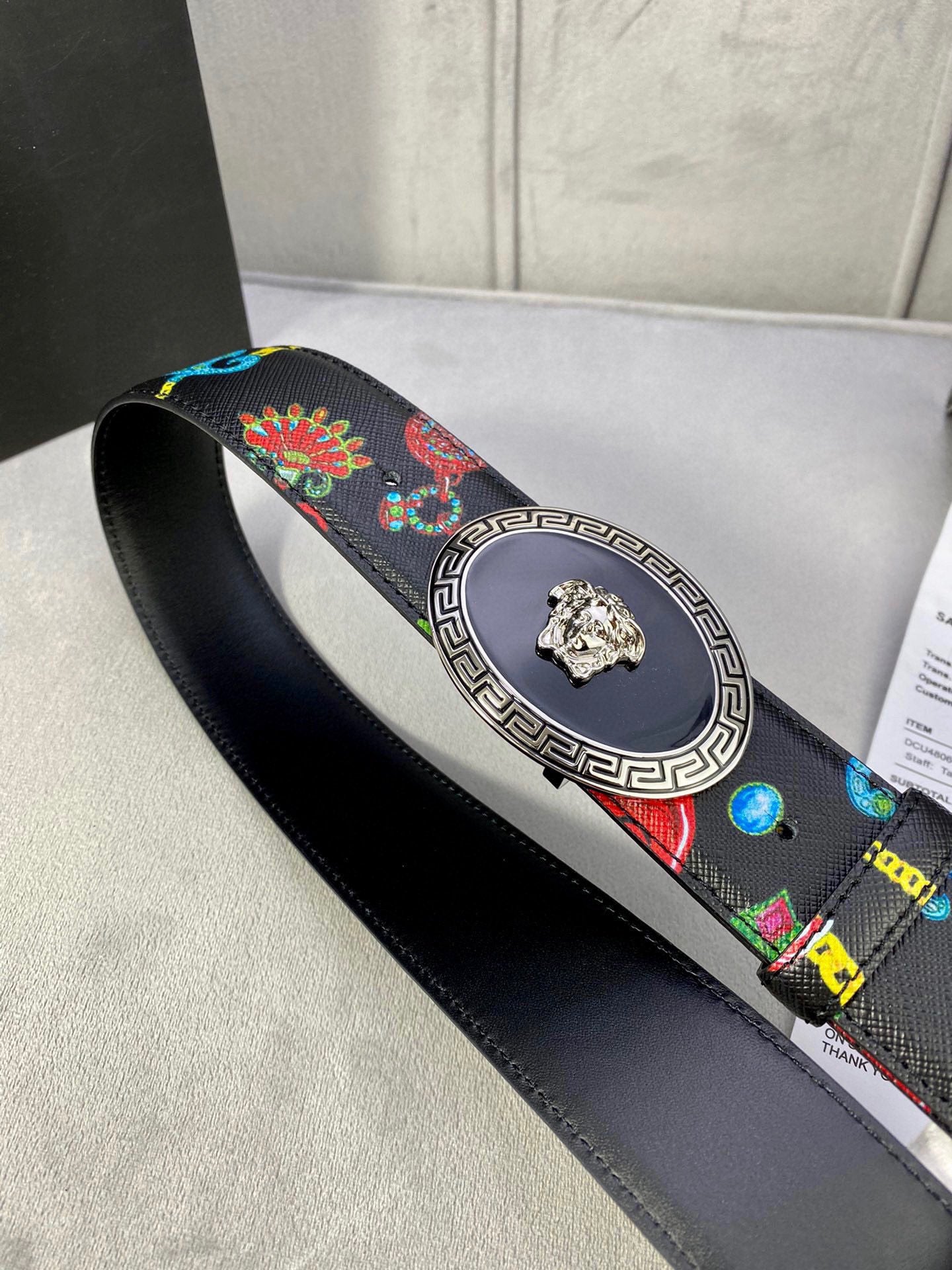 Versace leather Belt